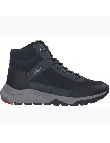 S.OLIVER MEN BOOTIENS ECO LEATHER NAVY