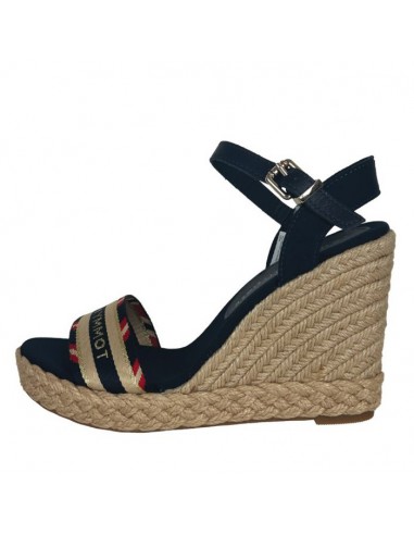 TOMMY HILFIGER CORPORATE WEBBING HIGH WEDGE WOMEN TEXTILE